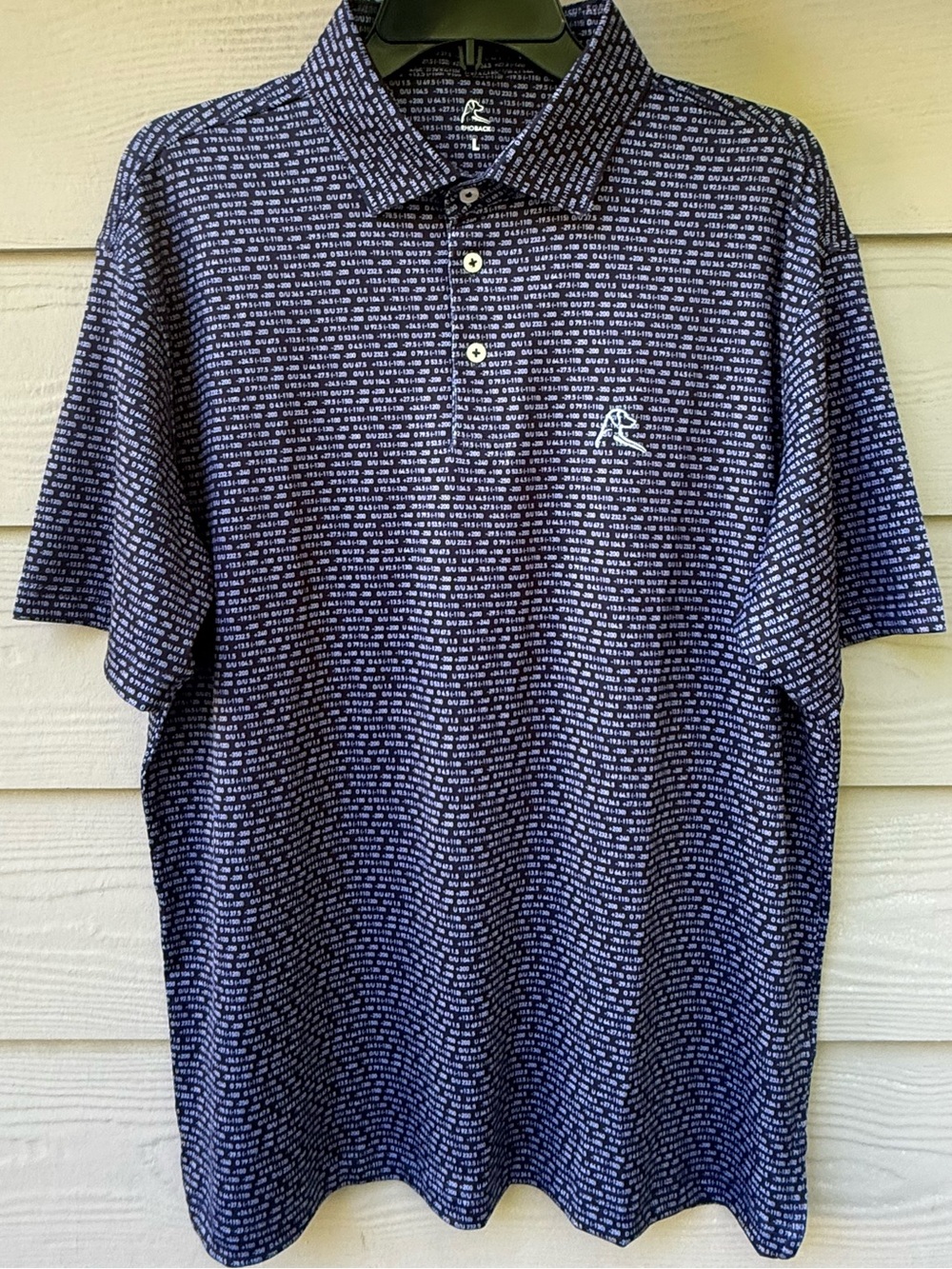 Rhoback performance golf polo